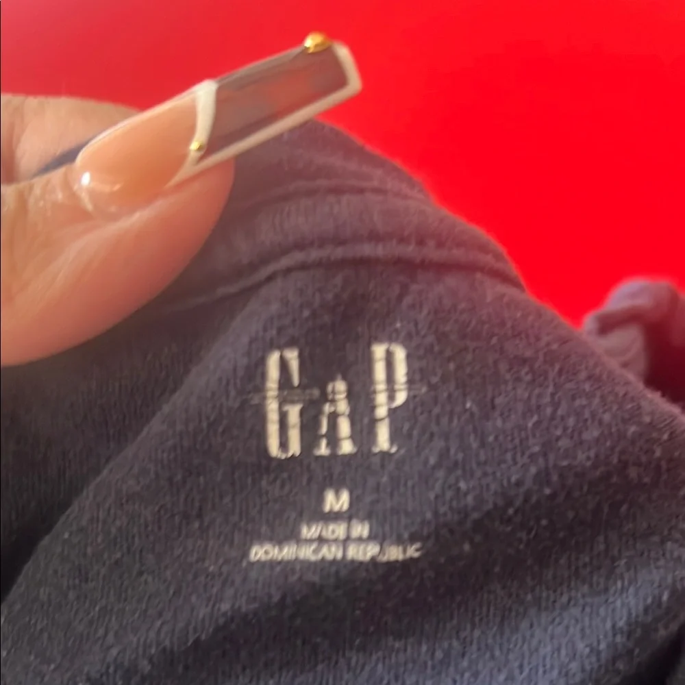 GAP Blue Short Sleeve Tee Casual Comfort - Picture 2 of 3